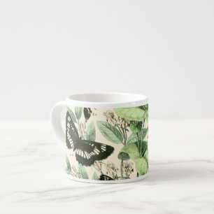 Garden of Butterflies and Flowers Espresso Cup