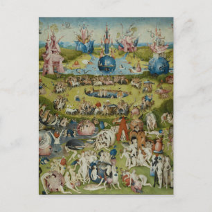 Garden of Earthly Delights, 1490-1500 Postcard