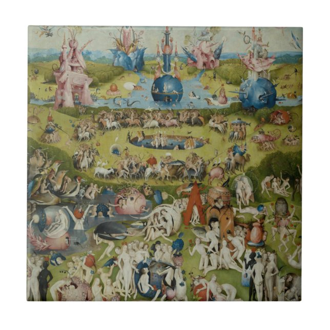Garden of Earthly Delights, 1490-1500 Tile (Front)