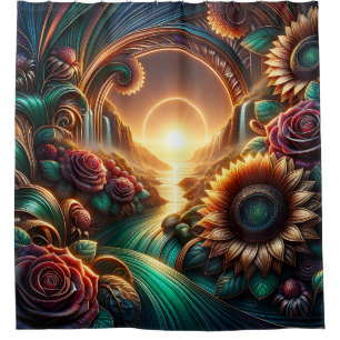 “Garden of Eden Paradise - Shimmering Floral Archw