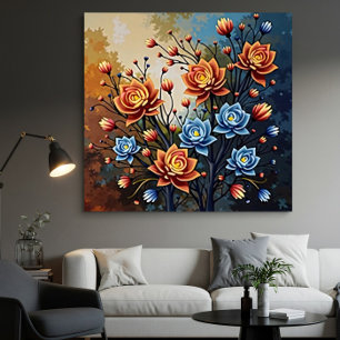 Garden of Eternal Lights Canvas Print