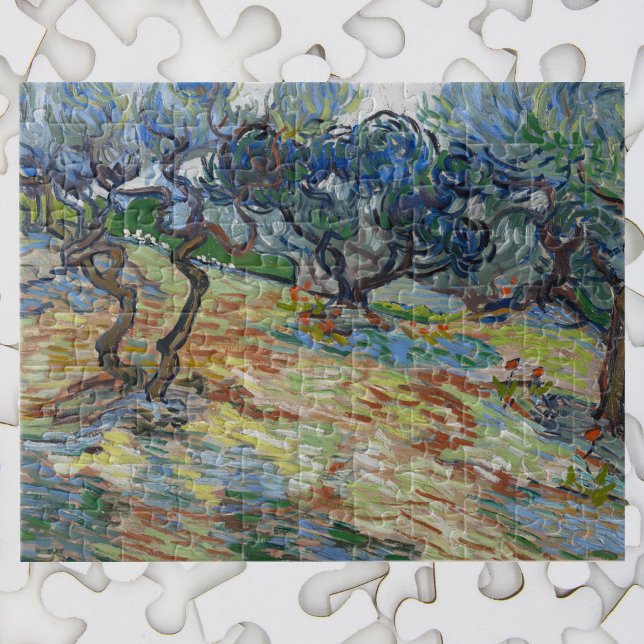 Garden of Gethsemane, Mount of Olives by van Gogh Jigsaw Puzzle (Creator Uploaded)