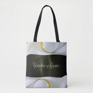 Garden of Grace Calla Lily Tote Bag