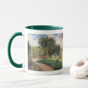 Garden of Les Mathurins at Pontoise by Pissarro Mug