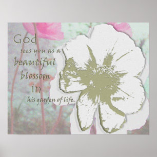 "Garden of Life" digital collage Poster