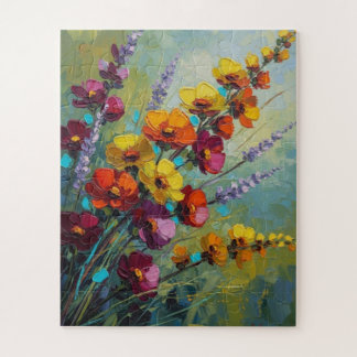 Garden of Light and color Jigsaw Puzzle