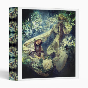 Garden of Lilies 3 Ring Binder