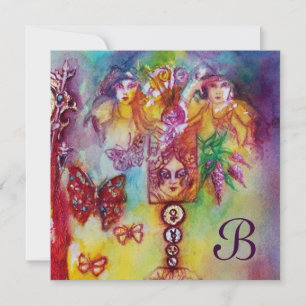 GARDEN OF LOST SHADOWS FAIRY & BUTTERFLY  Monogram Announcement