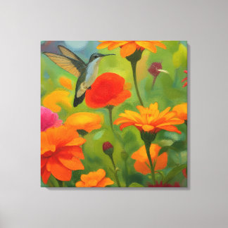 Garden of memory canvas print