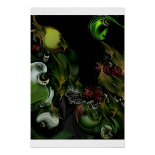 "Garden of Patience" Glossy Poster