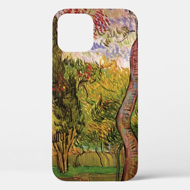 Garden of Saint-Paul Hospital by Vincent van Gogh Case-Mate iPhone Case (Back)