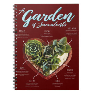 Garden Of Succulents Notebook