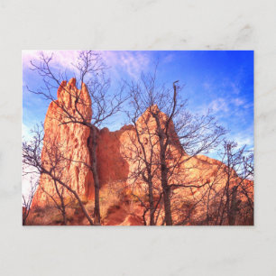 Garden of the Gods Colorado Park Photo Postcard