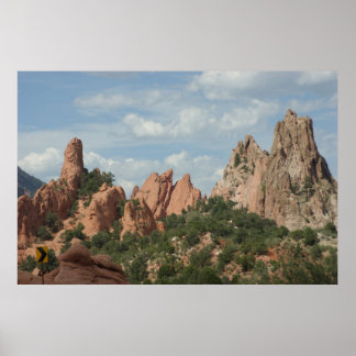 Garden of the gods Colorado Springs, Colorado Poster