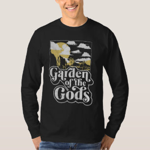 Garden of the Gods Colorado Vintage 80s Climbing G T-Shirt