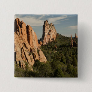 Garden of the Gods Historic Site 2 Inch Square Button