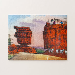 Garden of the Gods in Colorado Jigsaw Puzzle