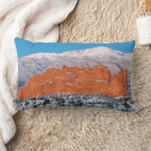 Garden of the Gods   Pikes P[eak, Colorado Lumbar Pillow
