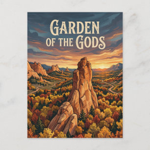 Garden of the Gods Postcard