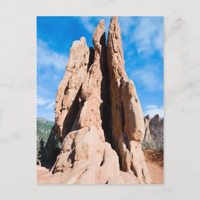 Garden of the Gods Postcard (Front)