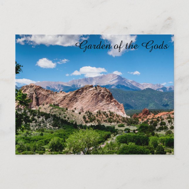 Garden of the Gods Postcard (Front)