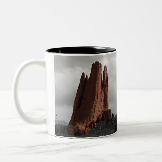 Garden of the God's Two-Tone Coffee Mug (Left)