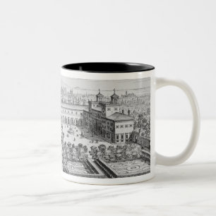 Garden of the Grand Duke of Tuscany on the Monte P Two-Tone Coffee Mug