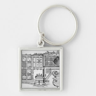 Garden of the Grand Duke of Tuscany on the Trinita Keychain