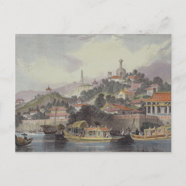Garden of the Imperial Palace, Peking, from 'China Postcard (Front)