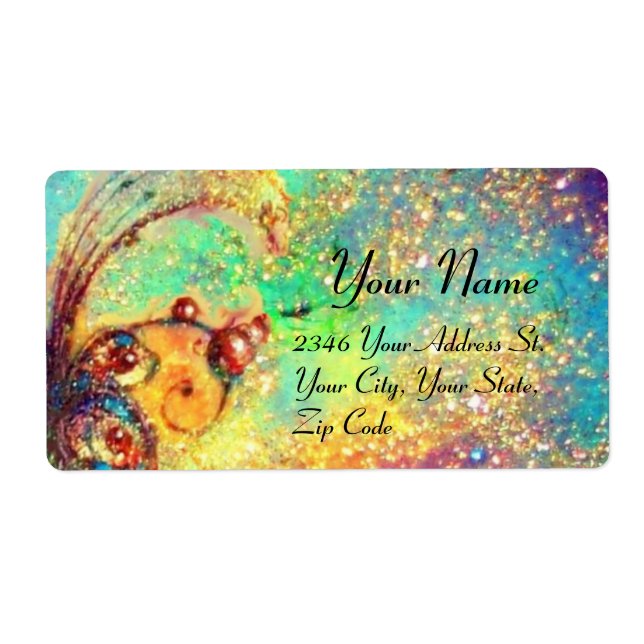 GARDEN OF THE LOST SHADOWS, blue,gold yellow,green (Front)