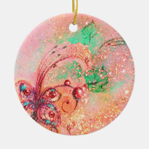 GARDEN OF THE LOST SHADOWS- BUTTERFLY PLANT CERAMIC ORNAMENT