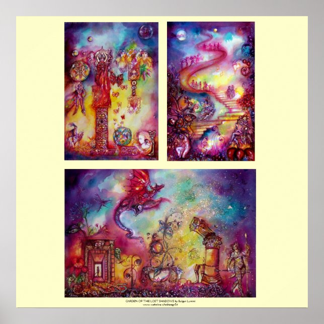 GARDEN OF THE LOST SHADOWS ,colossal size Poster (Front)