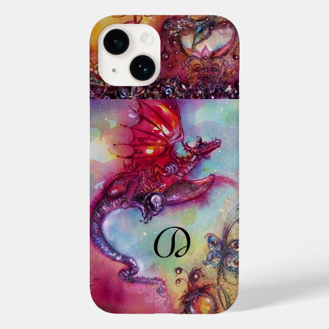 GARDEN OF THE LOST SHADOWS / FLYING RED DRAGON Case-Mate iPhone CASE (Back)