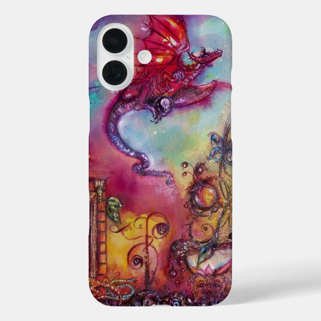 GARDEN OF THE LOST SHADOWS  / FLYING RED DRAGON Case-Mate iPhone CASE (Back)
