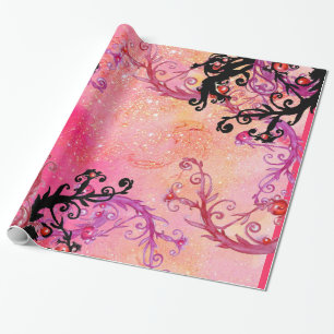 GARDEN OF THE LOST SHADOWS / MAGIC BERRIES IN PINK WRAPPING PAPER