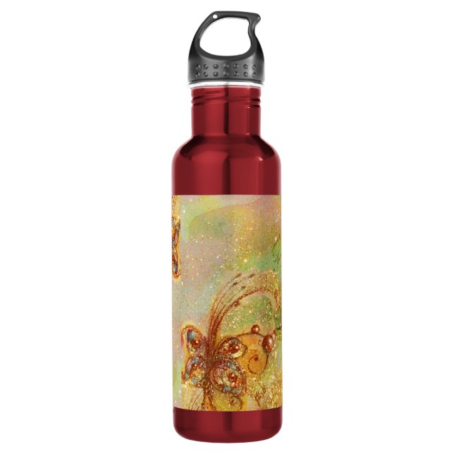 GARDEN OF THE LOST SHADOWS -MAGIC BUTTERFLY PLANT 710 ML WATER BOTTLE (Front)
