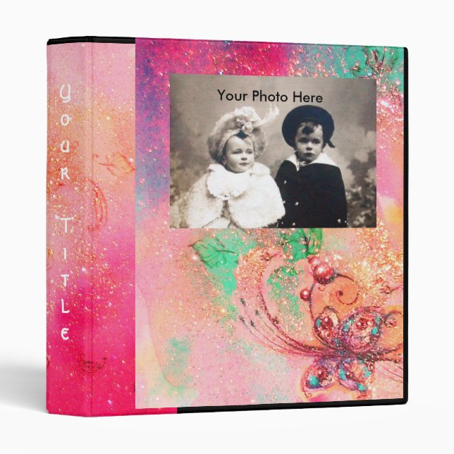 GARDEN OF THE LOST SHADOWS -MAGIC BUTTERFLY PLANT BINDER (Front/Spine)