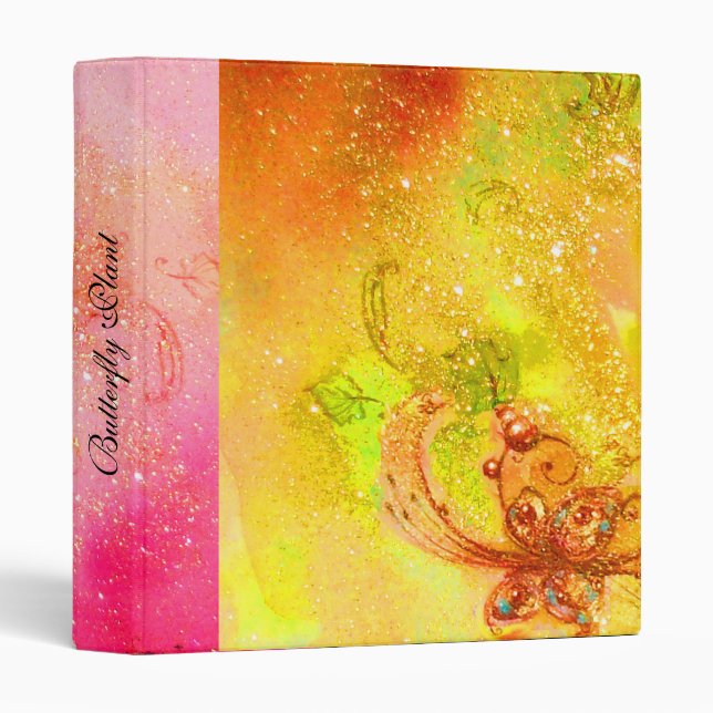 GARDEN OF THE LOST SHADOWS -MAGIC BUTTERFLY PLANT BINDER (Front/Spine)