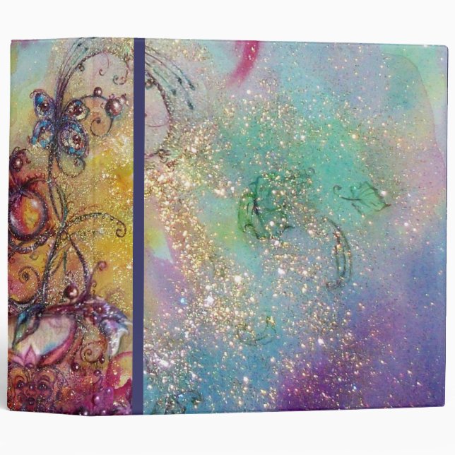 GARDEN OF THE LOST SHADOWS -MAGIC BUTTERFLY PLANT BINDER (Front/Spine)