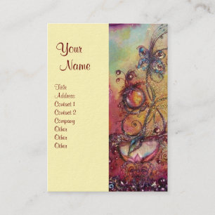 GARDEN OF THE LOST SHADOWS - MAGIC BUTTERFLY PLANT BUSINESS CARD
