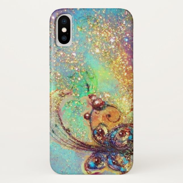 GARDEN OF THE LOST SHADOWS -MAGIC BUTTERFLY PLANT Case-Mate iPhone CASE (Back)