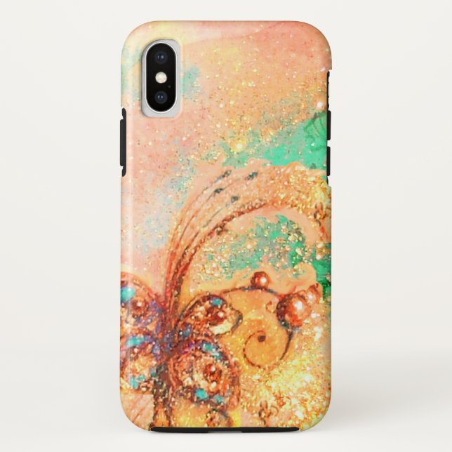 GARDEN OF THE LOST SHADOWS -MAGIC BUTTERFLY PLANT Case-Mate iPhone CASE (Back)