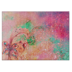 GARDEN OF THE LOST SHADOWS -MAGIC BUTTERFLY PLANT CUTTING BOARD