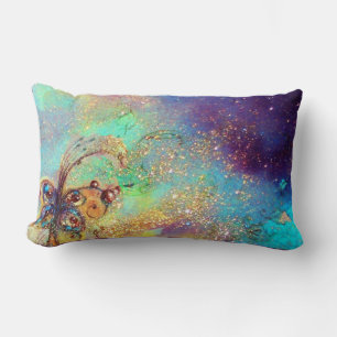 GARDEN OF THE LOST SHADOWS -MAGIC BUTTERFLY PLANT LUMBAR PILLOW