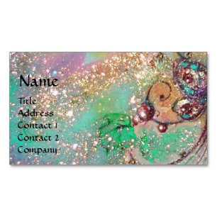 GARDEN OF THE LOST SHADOWS MAGIC BUTTERFLY PLANT 	Magnetic BUSINESS CARD