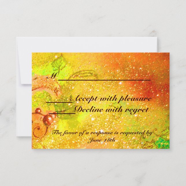 GARDEN OF THE LOST SHADOWS / MAGIC BUTTERFLY RSVP (Front)