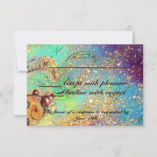 GARDEN OF THE LOST SHADOWS / MAGIC BUTTERFLY RSVP CARD