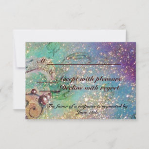 GARDEN OF THE LOST SHADOWS / MAGIC BUTTERFLY RSVP CARD