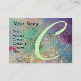 GARDEN OF THE LOST SHADOWS - MONOGRAM BUSINESS CARD