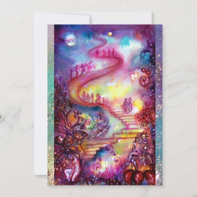 GARDEN OF THE LOST SHADOWS / MYSTIC STAIRS ANNOUNCEMENT (Front)